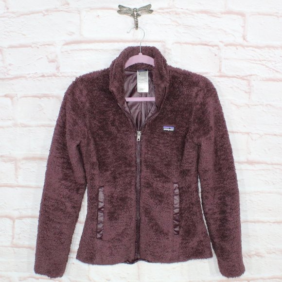 Patagonia Jackets & Blazers - Patagonia Los Gatos Red 100% Polyester Tall Colar Zip Up Fleece Jacket Size XS